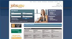 Desktop Screenshot of jobsyou.com
